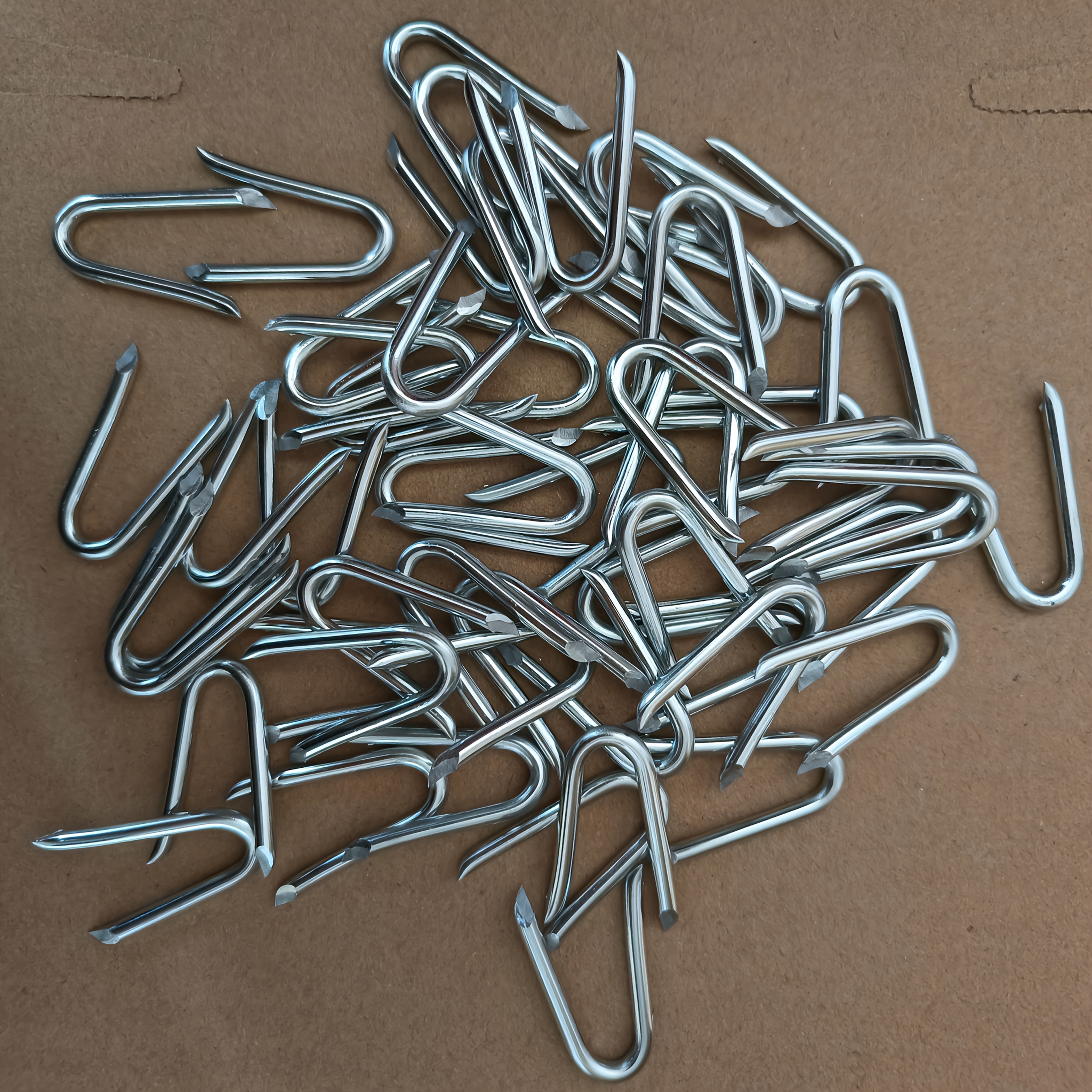 Home Security Electric Fence - 25Pcs Fernet Fixing Staples Fasteners U