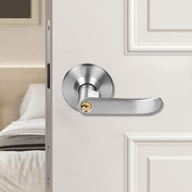 Home Security Adt - Durable Stainless Steel Door Lever Handle
