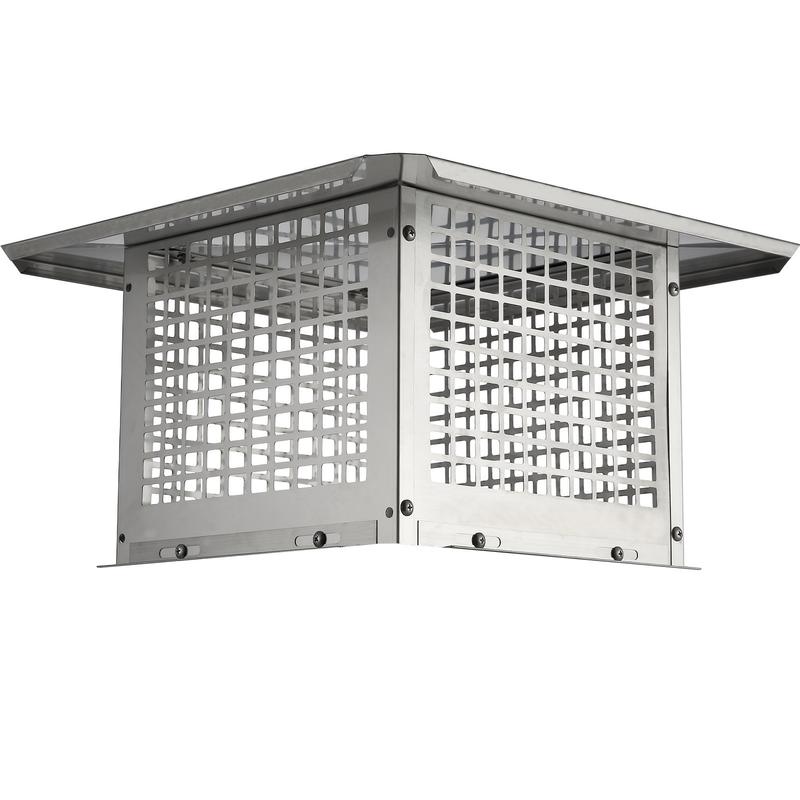 Home Security Outdoor - Fireplace Flue Cover 12 x 12