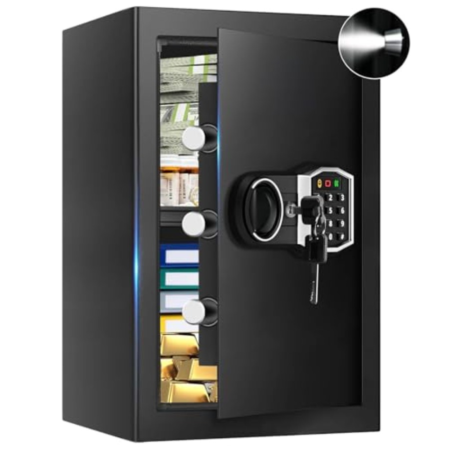 Safe Box Digital - Home security safe: 3.4 cu ft