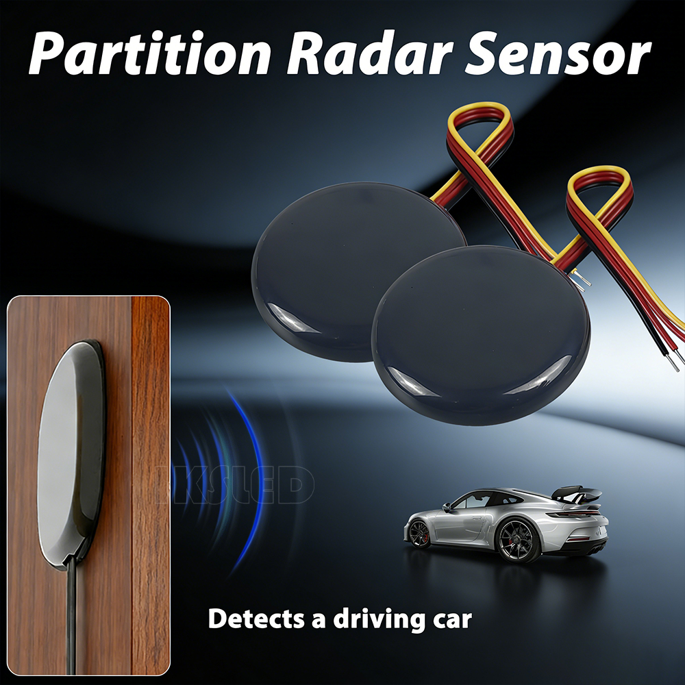 Home Security Home Assistant - Radar Motion Sensor Detect Driving Car&People,Microwave