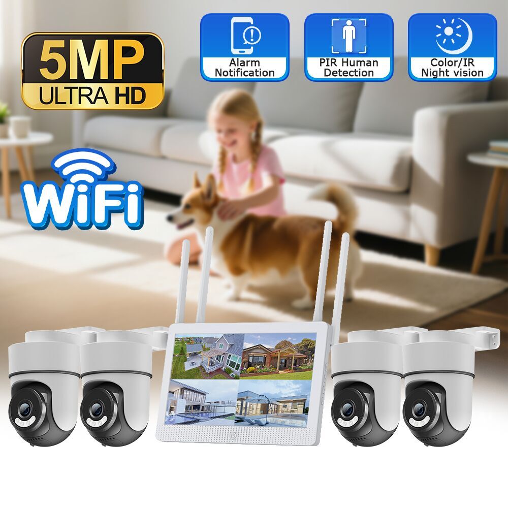 Home Security Nvr - INQMEGA 5MP 10.1