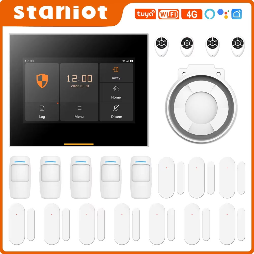 Home Security Technician - Staniot 433MHz Wireless Wifi 4G Smart
