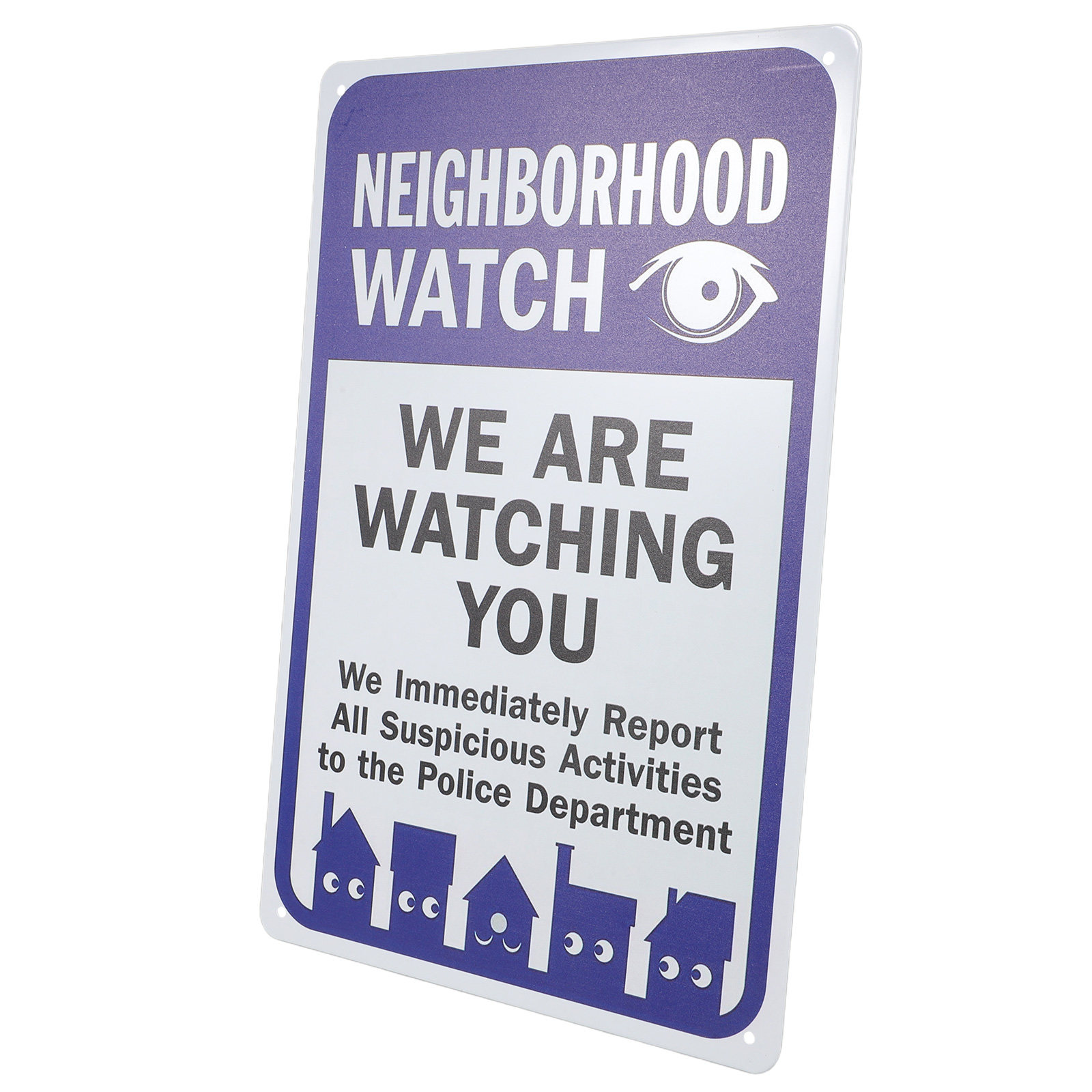 Home Security Outdoor - We Are Watching You Sign Weather