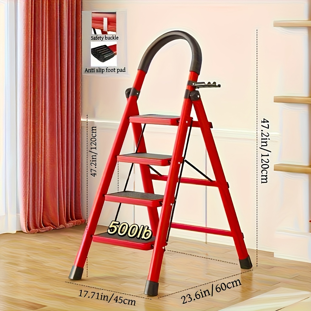 4-step ladder set: multifuncti - Home Security Outdoor avaliação e preço