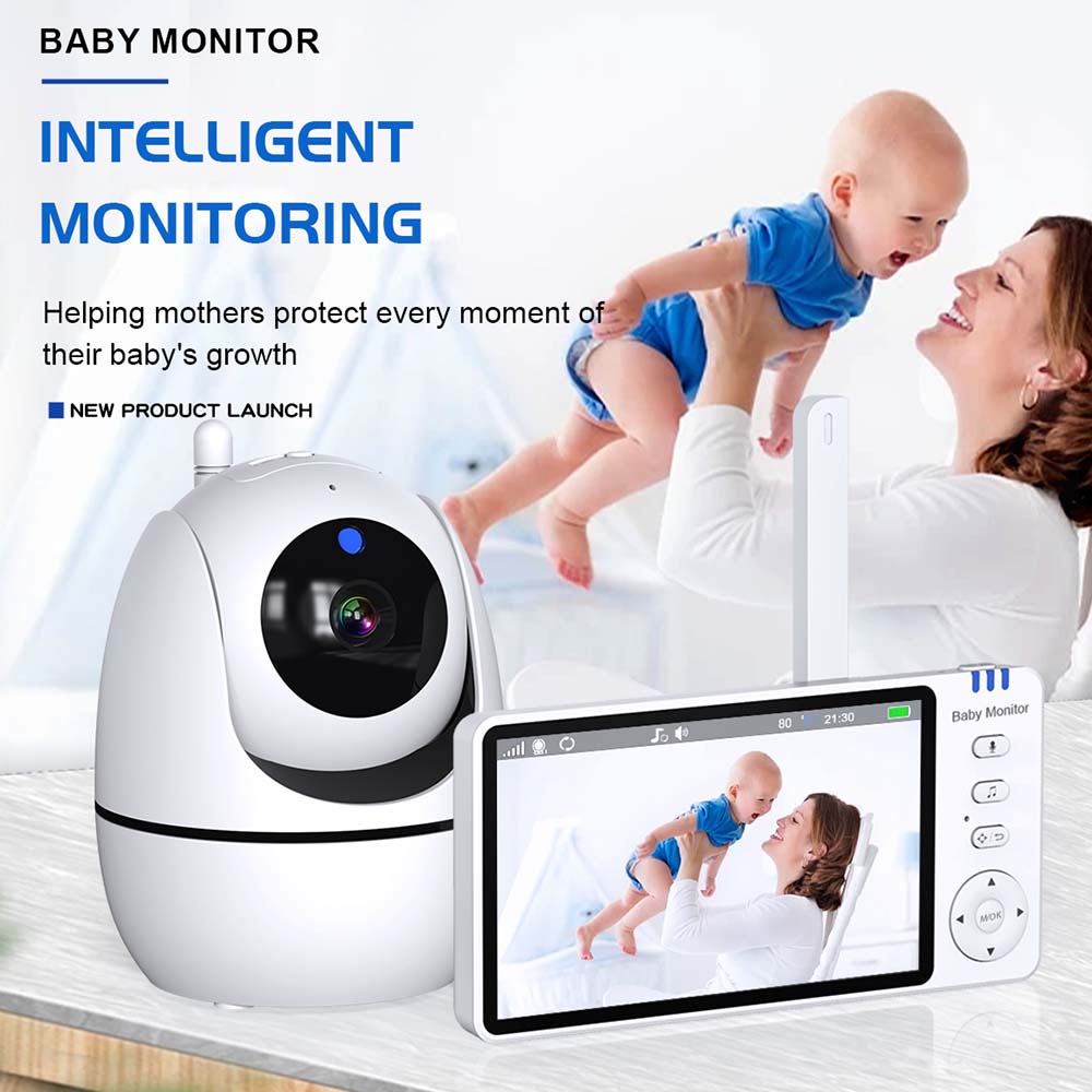 5 Inch Video Baby Monitor Indo - Home Security Video avaliação e preço