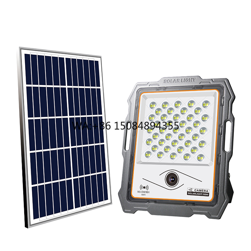 Solar Powered Wireless WIFI Sp - Home Security Flood Lights avaliação e preço