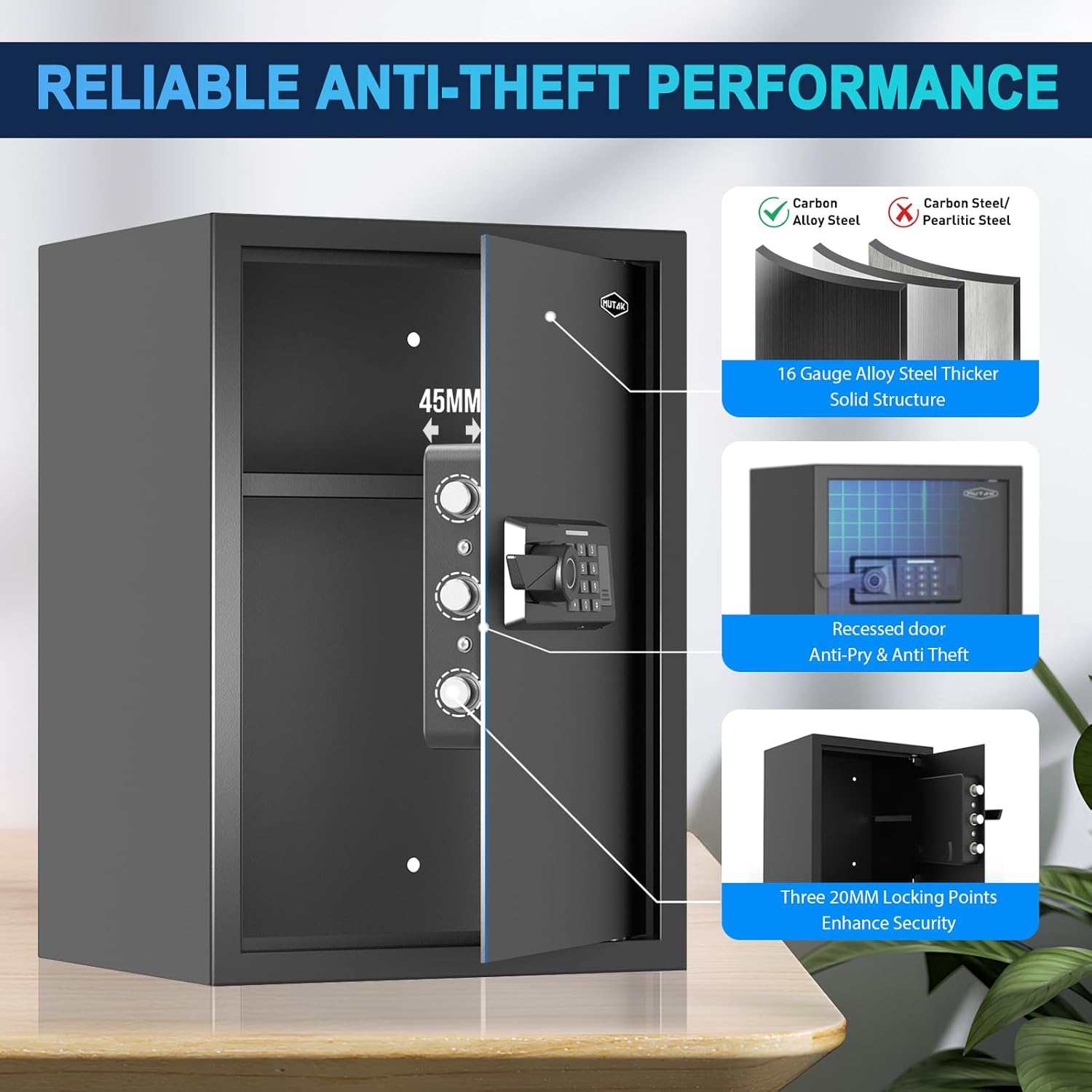 Smart Home Safe 2.0 Cub Biomet - Safe Box Digital avaliação e preço