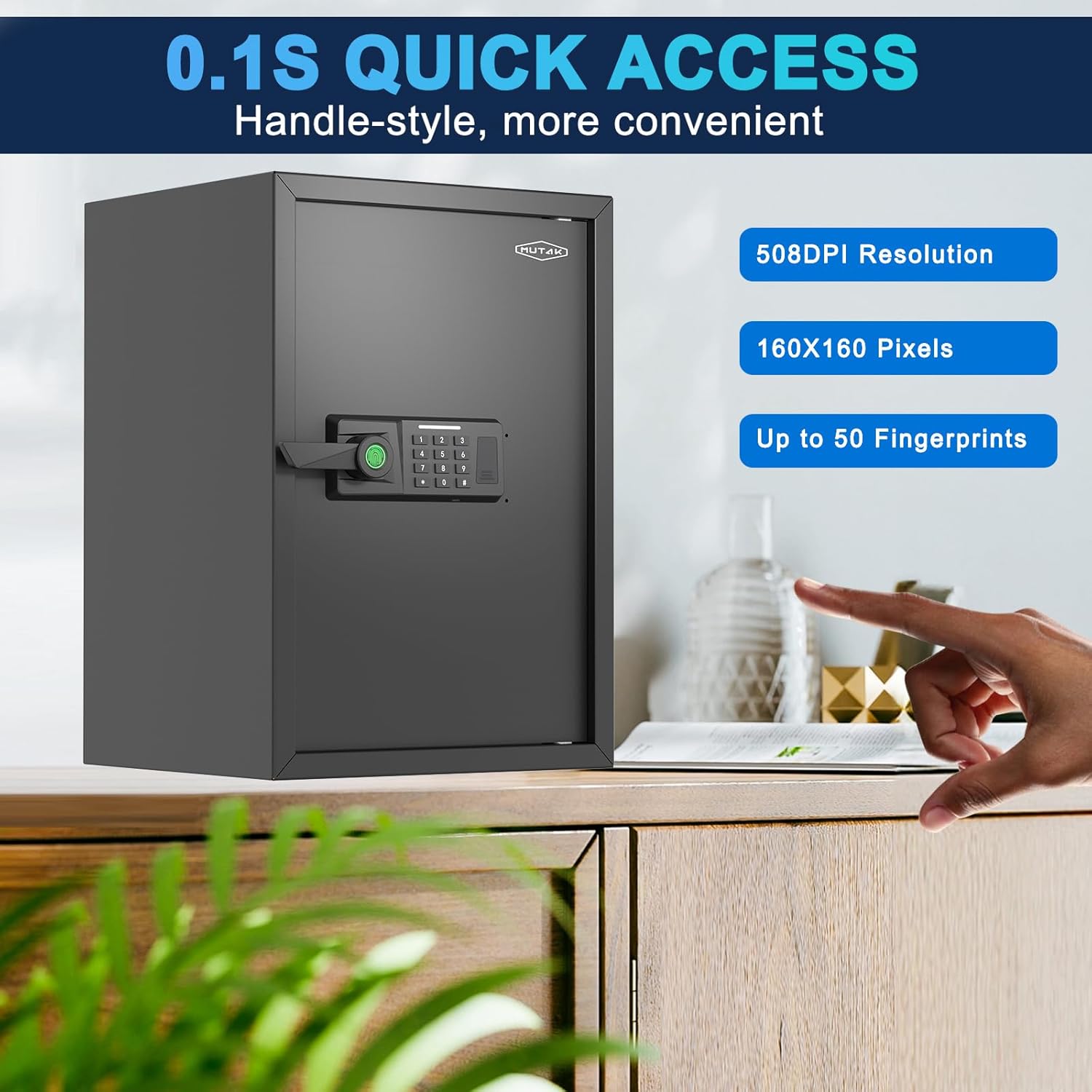Smart Home Safe 2.0 Cub Biomet - Safe Box Digital avaliação e preço