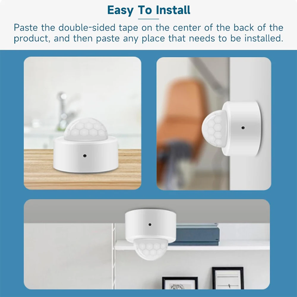 ZigBee PIR Motion Sensor Mini  - Home Security Home Assistant avaliação e preço