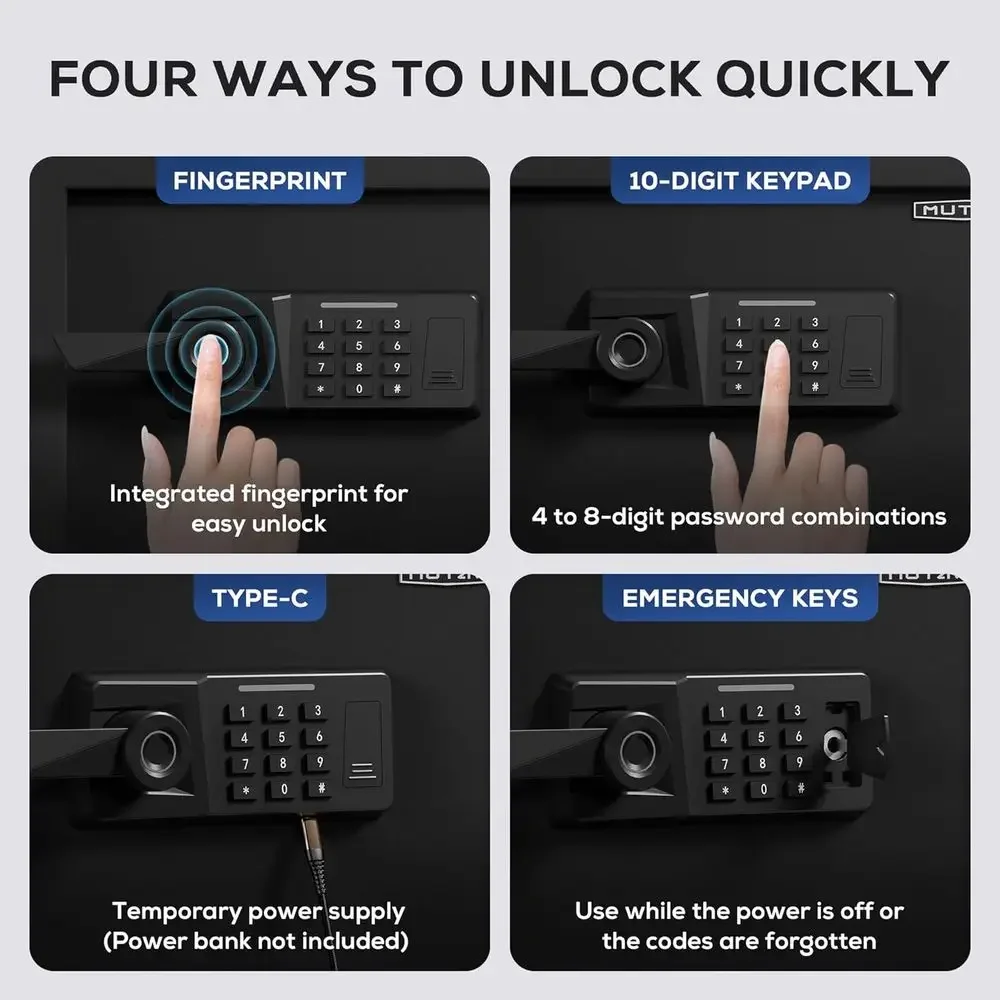 Biometric Safe Box with Finger - Safe Box Digital avaliação e preço