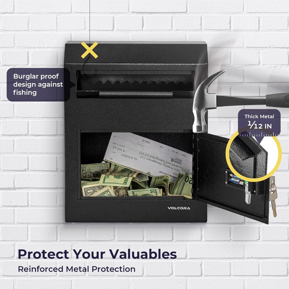 Key Drop Box with Lock, Digita - Safe Box Digital avaliação e preço