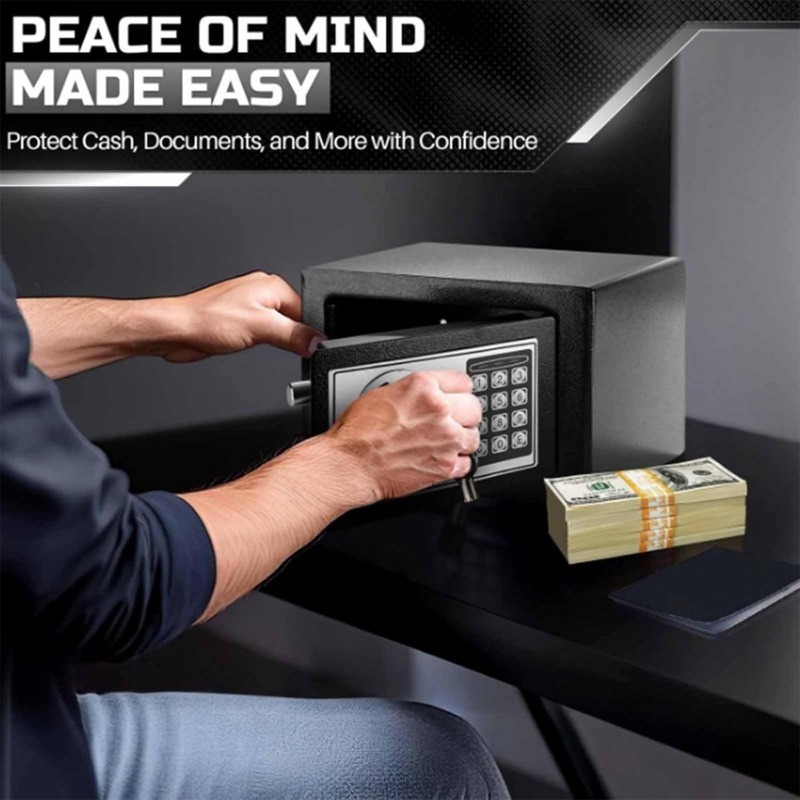 Digital Electronic Safe Box wi - Home Security Upgrades avaliação e preço