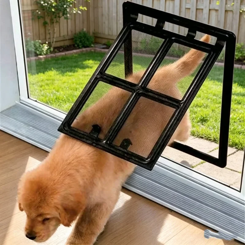 Pet Screen Door Lockable Plast - Home Security Adt avaliação e preço