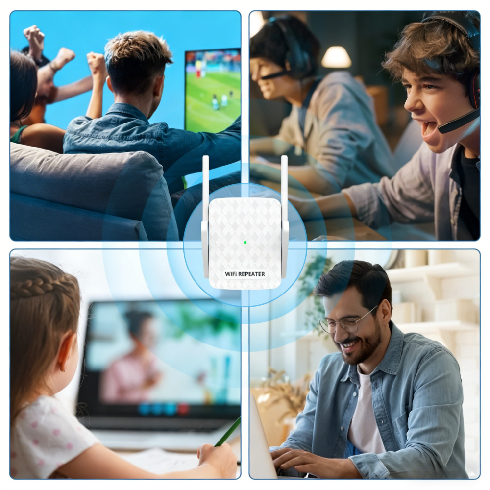 New 1200Mbps 5Ghz WiFi Repeate - Home Security Outdoor avaliação e preço