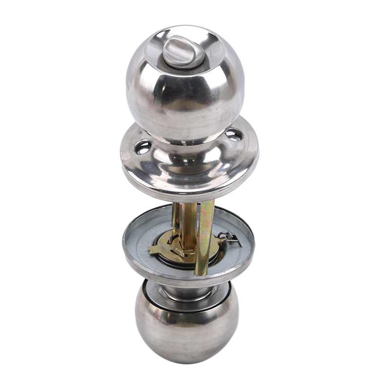 Round Ball Privacy Door Knob B - Home Security Adt avaliação e preço