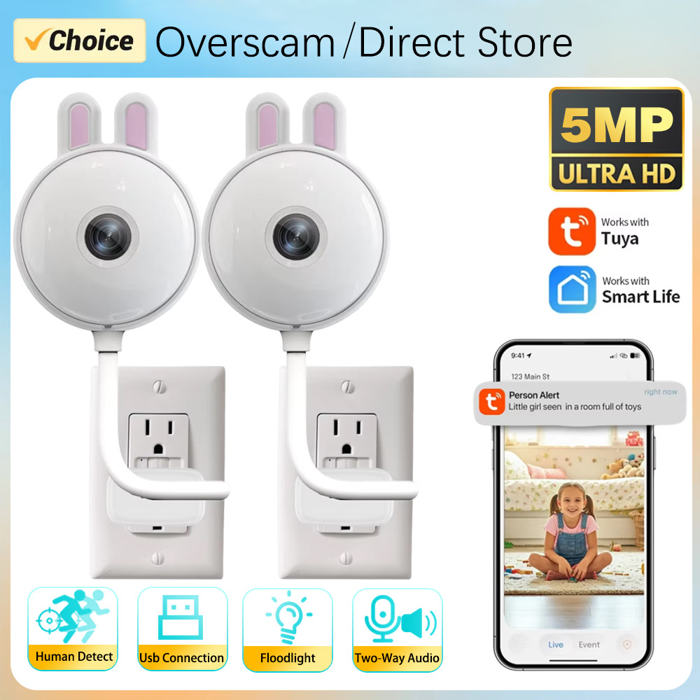 Mini Tuya Indoor USB Light Bul - Home Security Flood Lights avaliação e preço