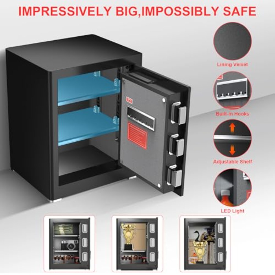 Safe Box for Home Office Use,  - Safe Box Digital avaliação e preço
