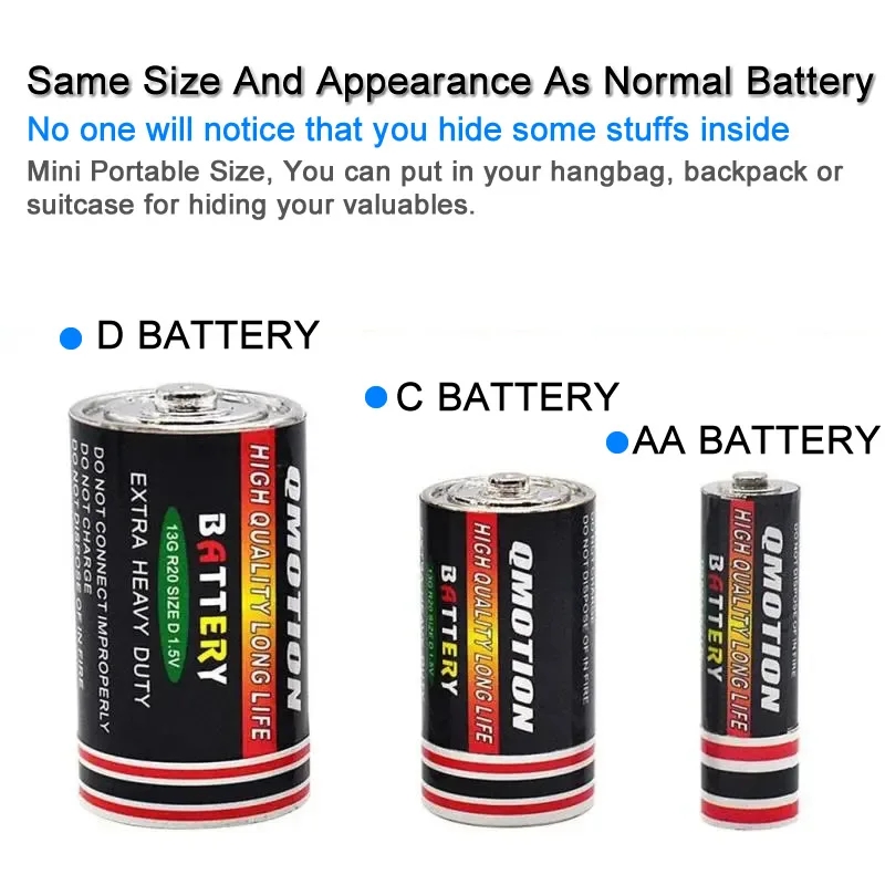 Portable Dry Cell Battery Hidd - Safe Box Digital avaliação e preço