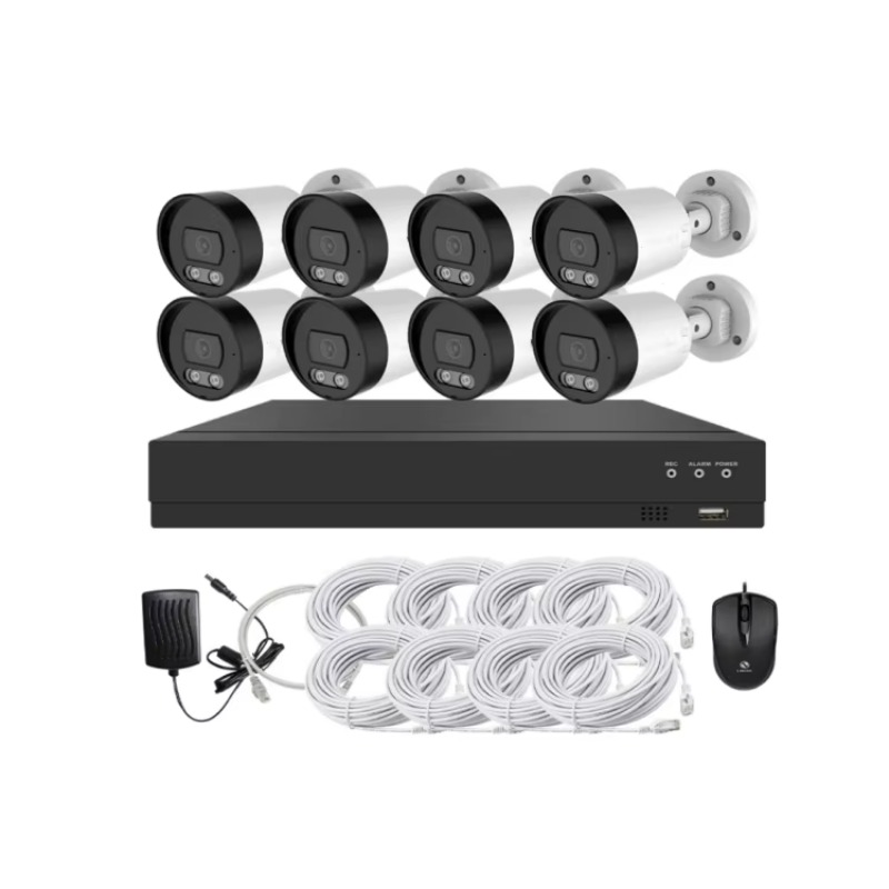 Cctv Camera Kit 4ch 8ch Full H - Home Security Outdoor avaliação e preço