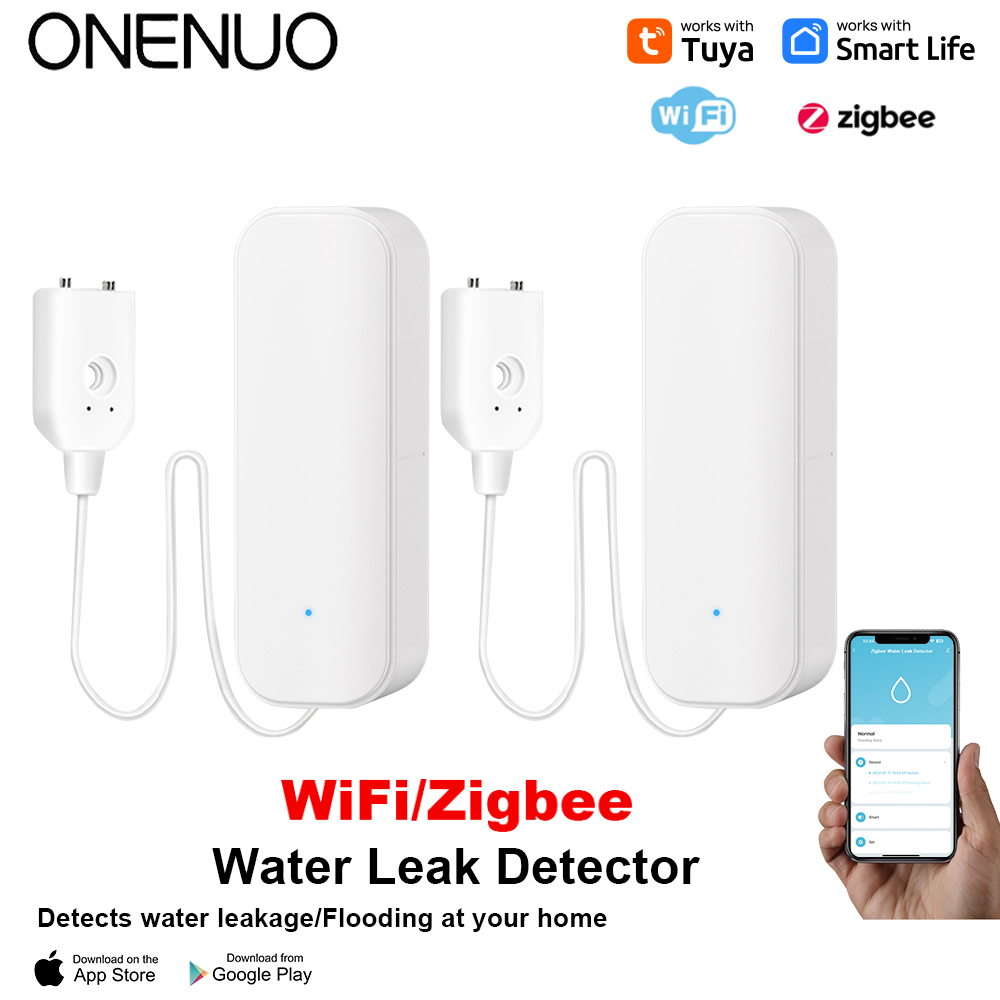 WiFi/Zigbee Water Sensor Tuya  - Home Security Upgrades avaliação e preço