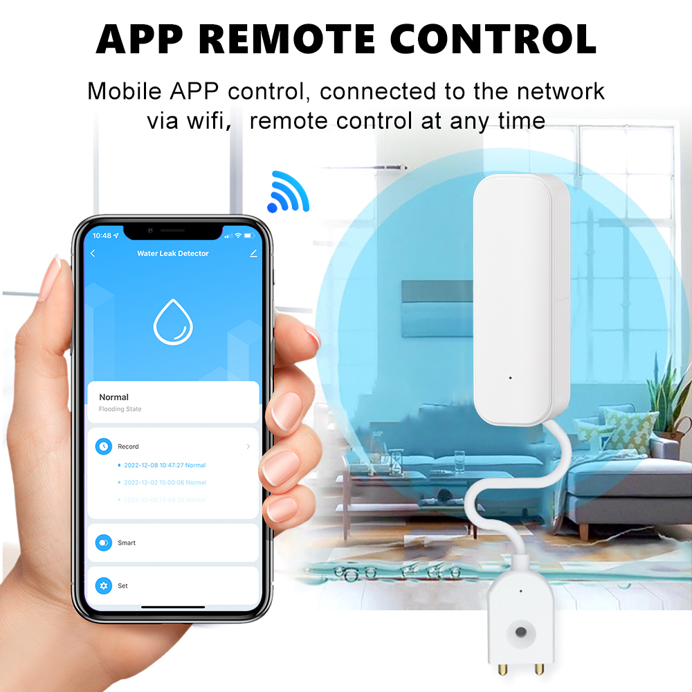 WiFi/Zigbee Water Sensor Tuya  - Home Security Upgrades avaliação e preço