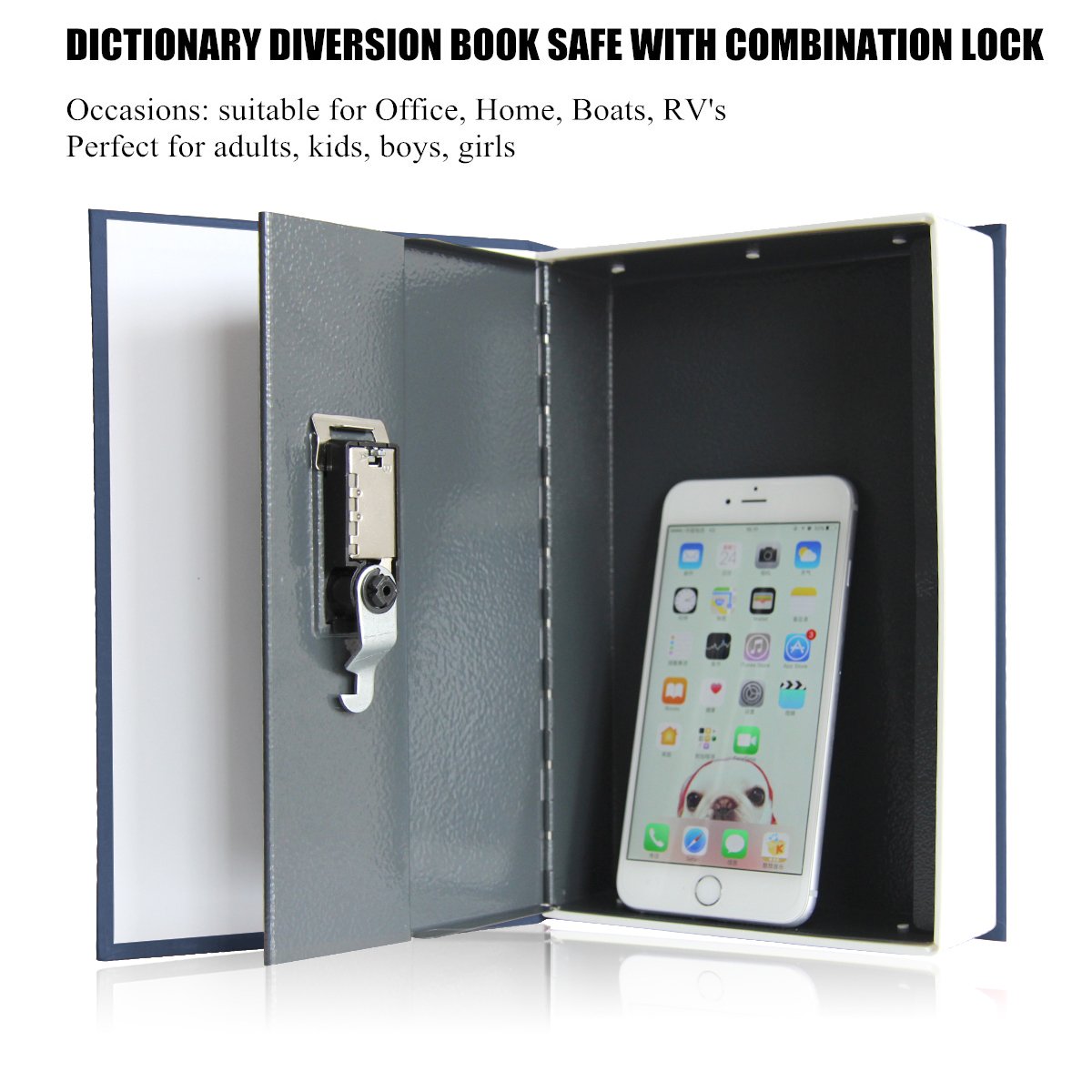 Book Safe with Combination Loc - Safe Box Digital avaliação e preço