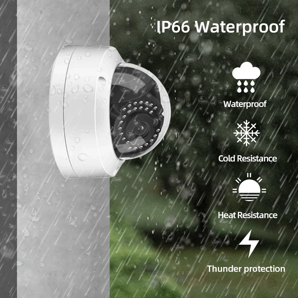 Home Security 8MP H.265+ 4CH 4 - Home Security Outdoor avaliação e preço