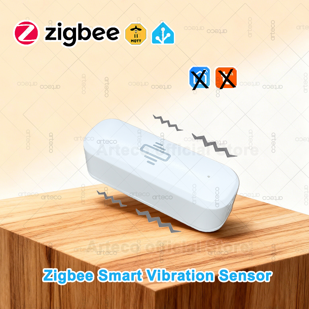 ZigBee Smart Vibration Sensor  - Home Security Home Assistant avaliação e preço