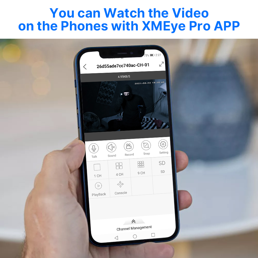 Hiseeu 5MP Audio IP Security S - Home Security Nvr avaliação e preço