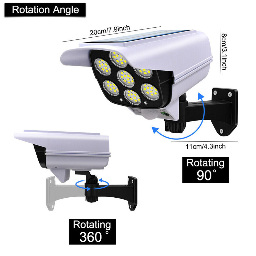 Outdoor Solar Light Motion Sen - Home Security Flood Lights avaliação e preço