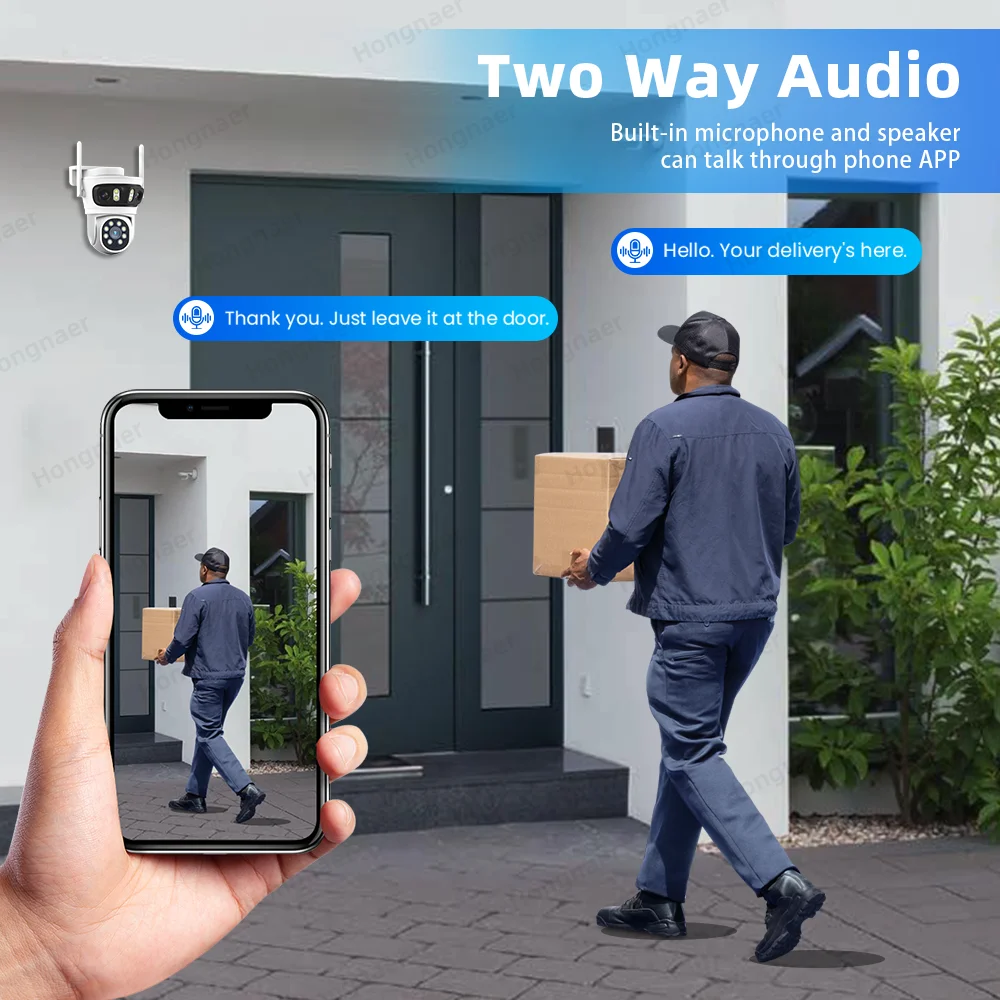 2026 Hongnaer 6MP 4CH 3 Lens 2 - Home Security Nvr avaliação e preço