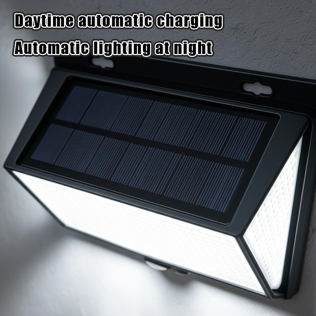 3-Sided LED Wall Light Auto On - Home Security Flood Lights avaliação e preço