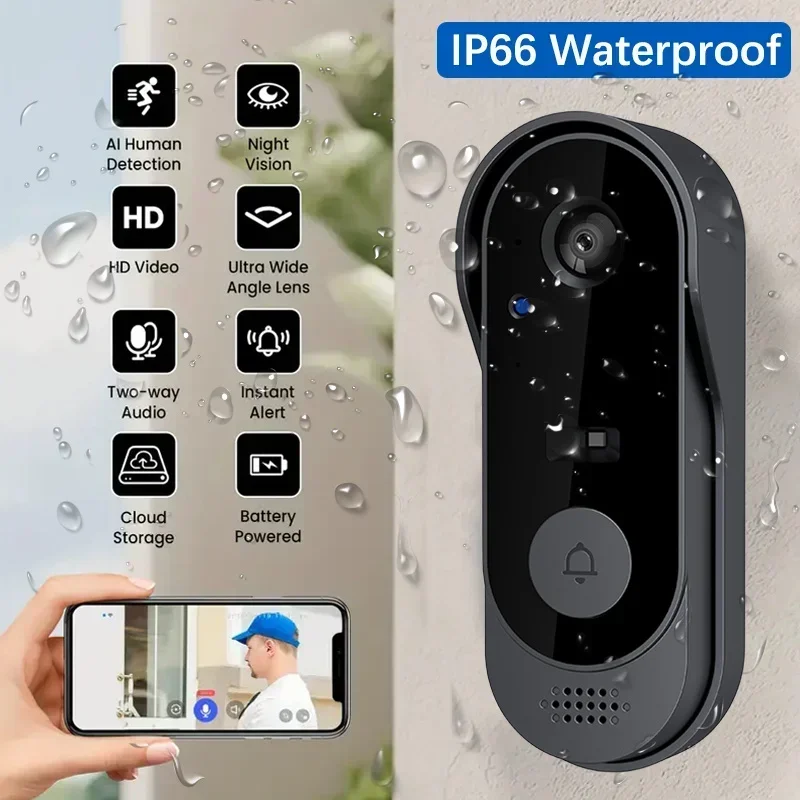 Video HD Wireless Waterproof D - Home Security Adt avaliação e preço