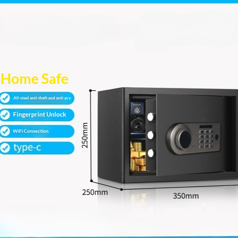 Electronic Password Safe 25cm  - Safe Box Digital avaliação e preço