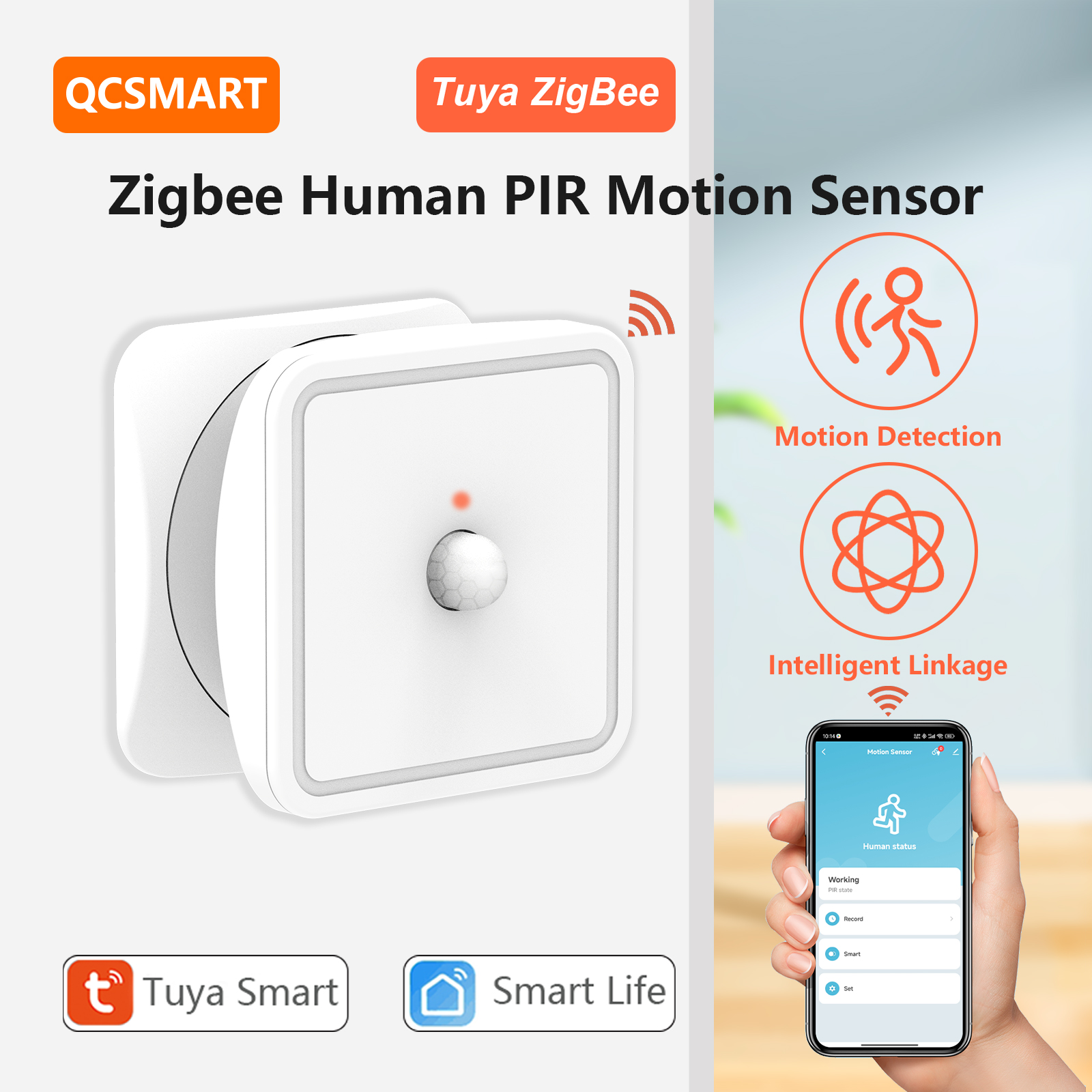 Tuya ZigBee Human Motion Senso - Home Security Home Assistant avaliação e preço