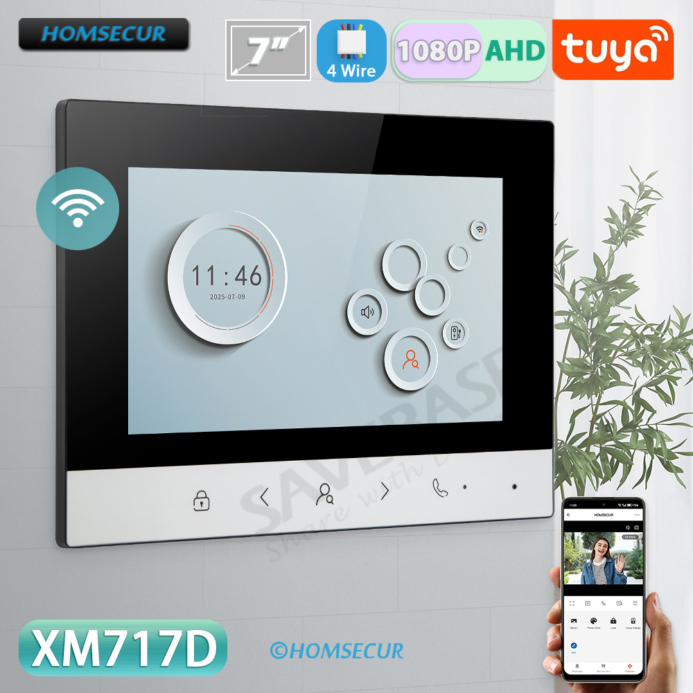 Tuya Smart WIFI Indoor Monitor - Home Security Video avaliação e preço