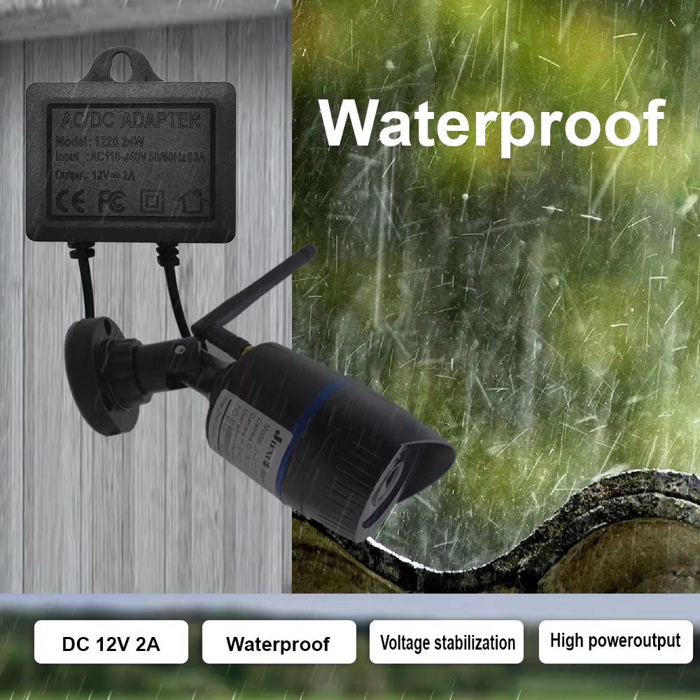 Outdoor waterproof Power Adapt - Home Security Nvr avaliação e preço