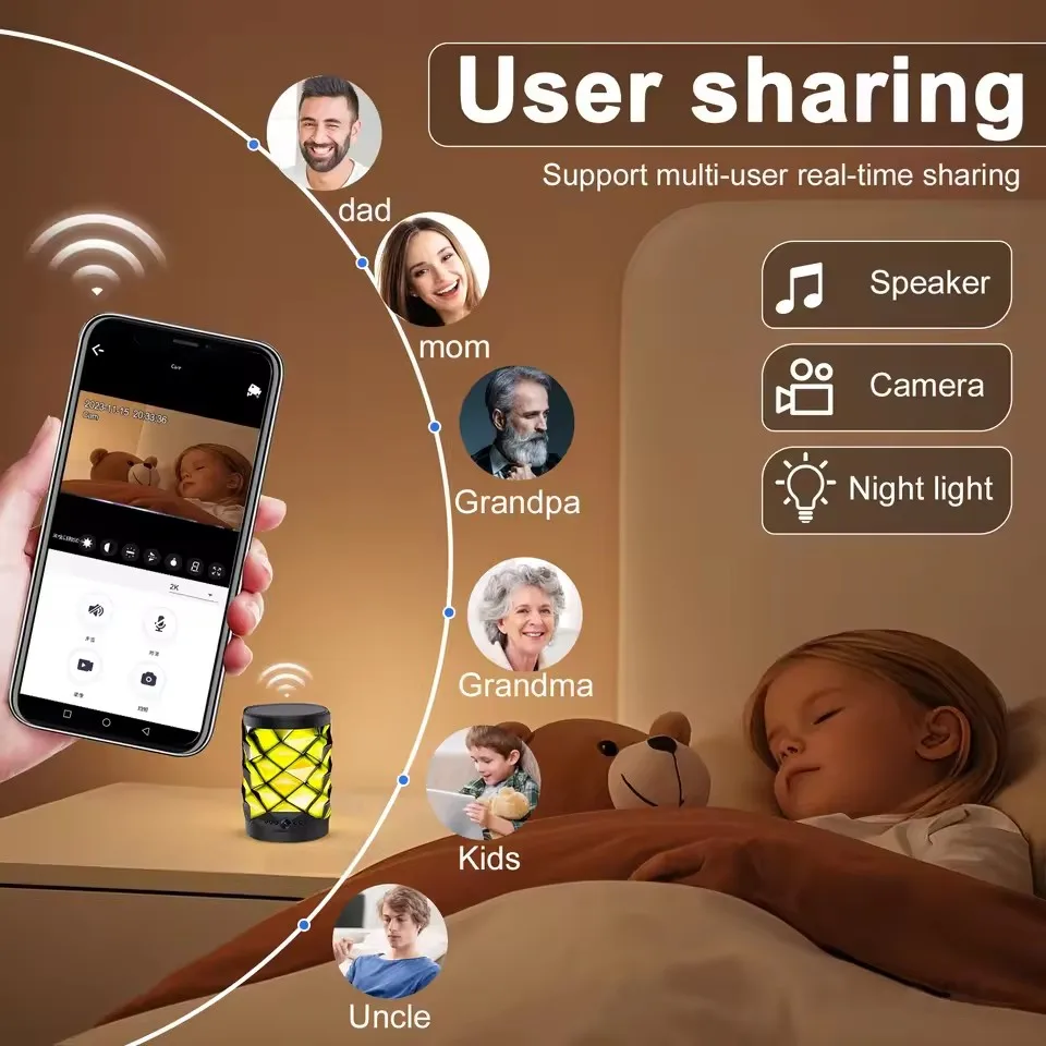 HD Mini Wifi Camera Bluetooth  - Home Security Flood Lights avaliação e preço