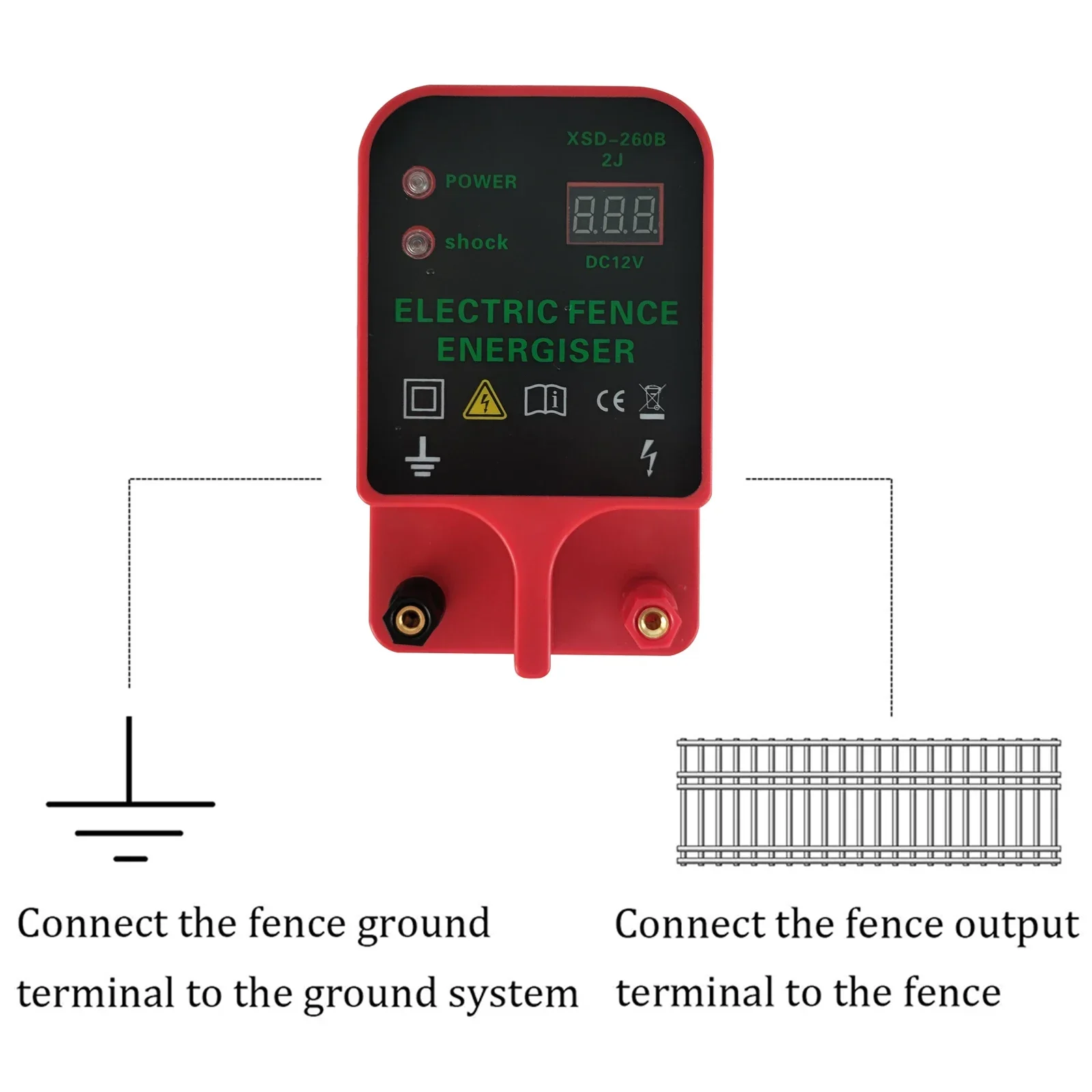10km Farm Electric Poultry Equ - Home Security Electric Fence avaliação e preço