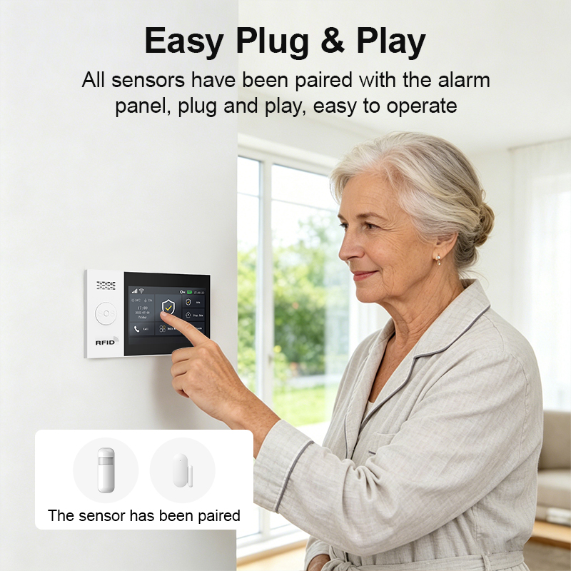 PGST 2G GSM WiFi Alarm System  - Home Security Technician avaliação e preço