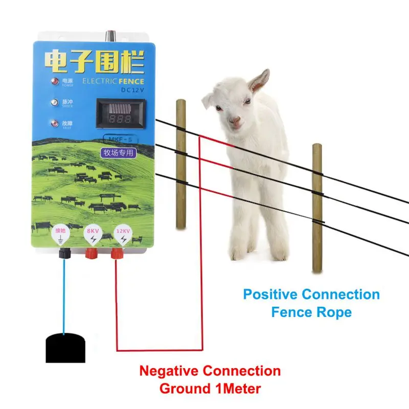 5KM/10KM Electric Fence 2-3 Jo - Home Security Electric Fence avaliação e preço