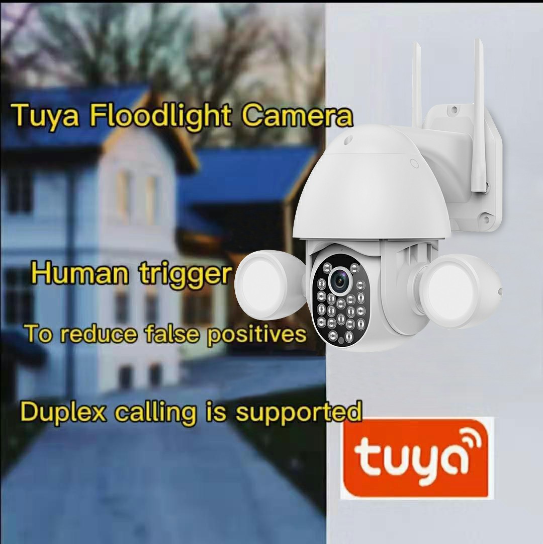 Tuya Smartlife APP Smart Light - Home Security Flood Lights avaliação e preço