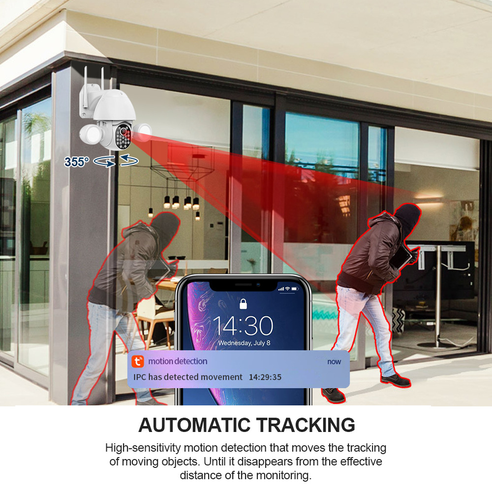Tuya Smartlife APP Smart Light - Home Security Flood Lights avaliação e preço