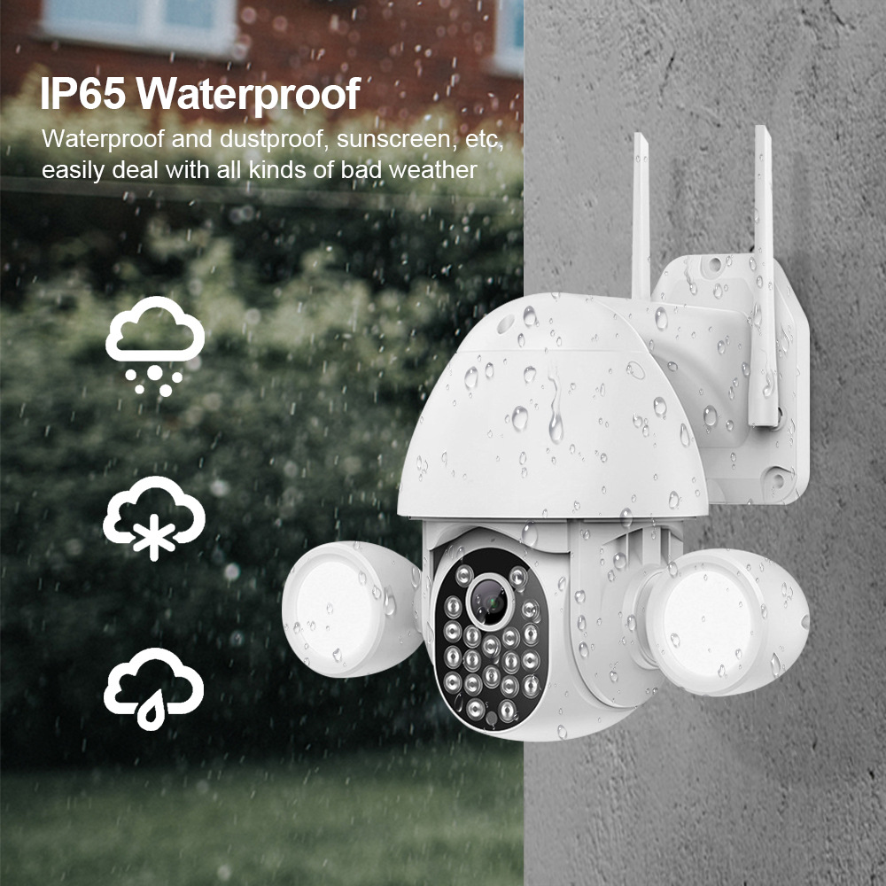 Tuya Smartlife APP Smart Light - Home Security Flood Lights avaliação e preço
