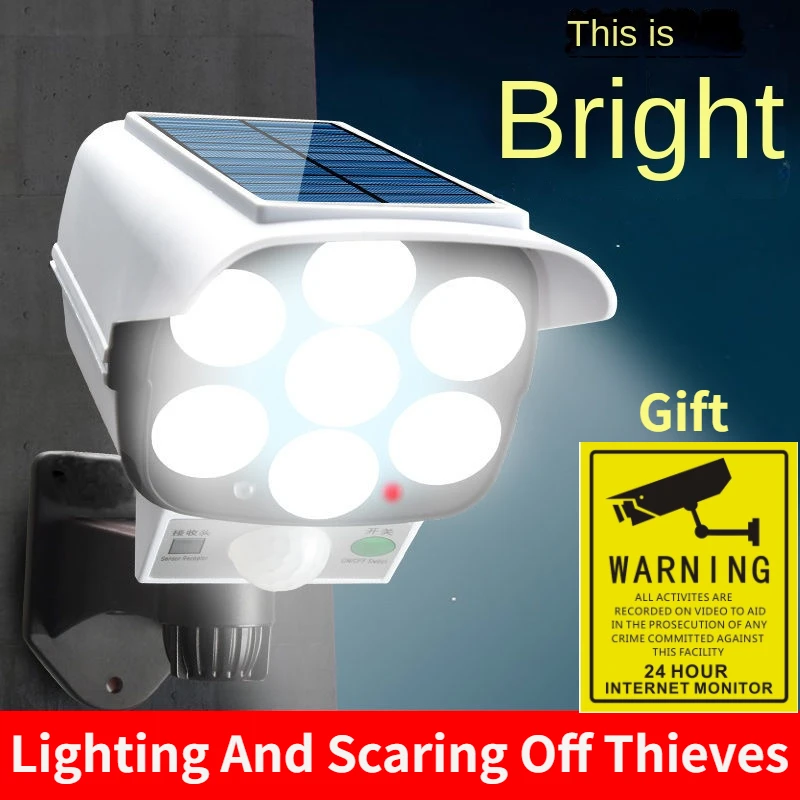 Outdoor Solar Light Motion Sen - Home Security Upgrades avaliação e preço