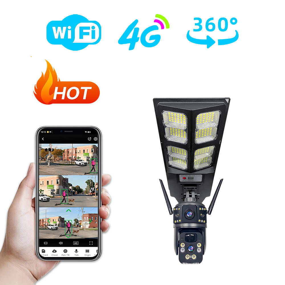 3MP 4G Dual Lens Camera Securi - Home Security Upgrades avaliação e preço