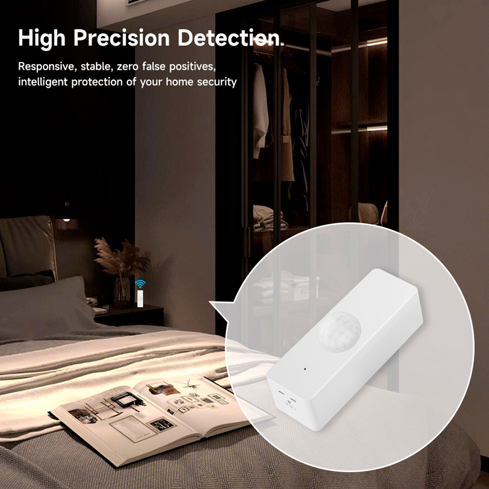 WiFi Smart PIR Motion Sensor T - Home Security Upgrades avaliação e preço