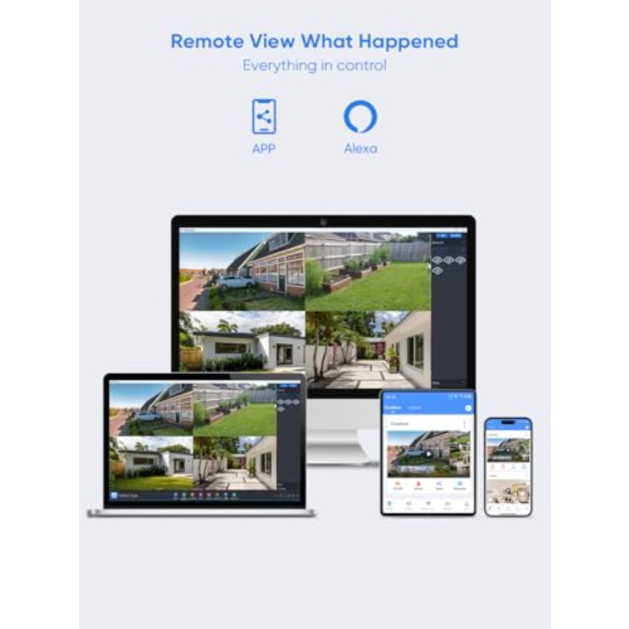 Wireless security camera syste - Home Security Nvr avaliação e preço