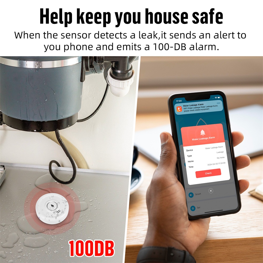 Fuers Water Leakage Detector S - Home Security Upgrades avaliação e preço